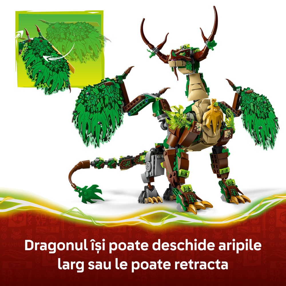 LEGO Ninjago: Dragonul Vietii 71859, 9 ani+, 1050 piese