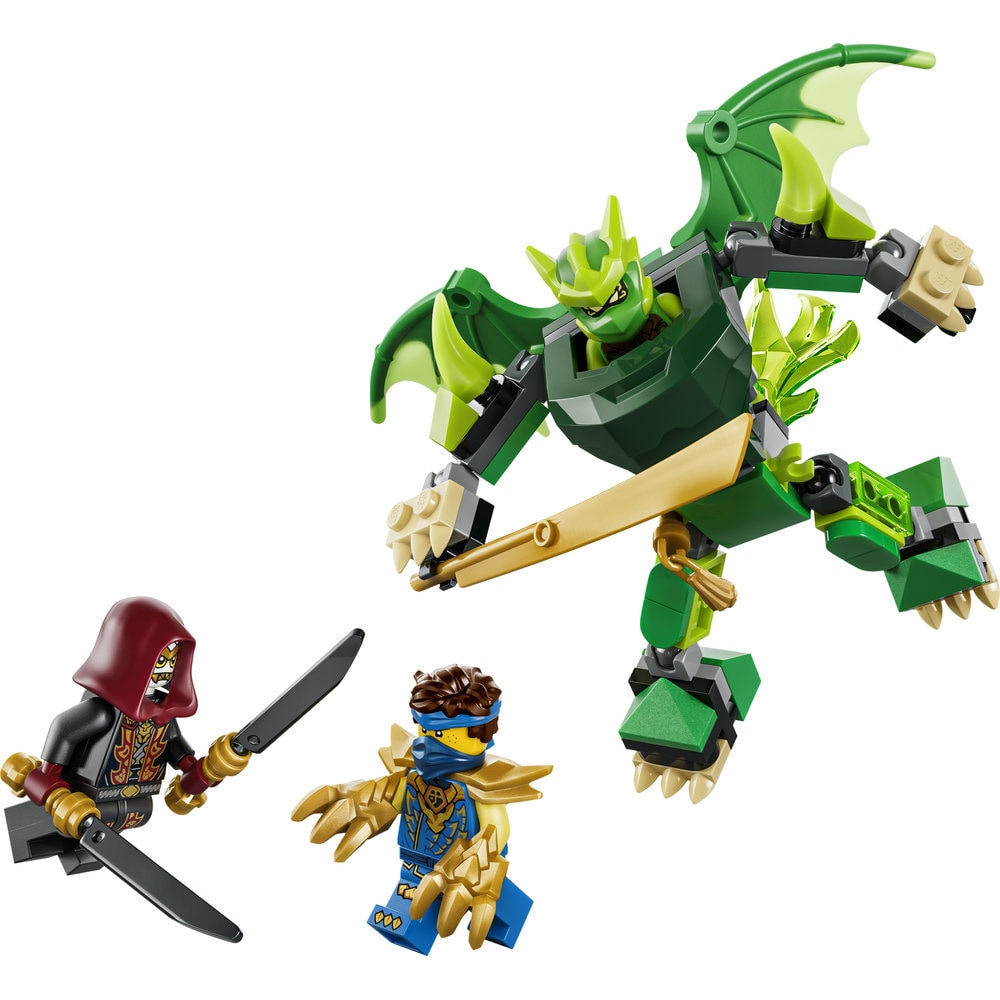 LEGO Ninjago: Pachet de lupta cu robotul dragon al lui Lloyd 71862, 6 ani+, 81 piese