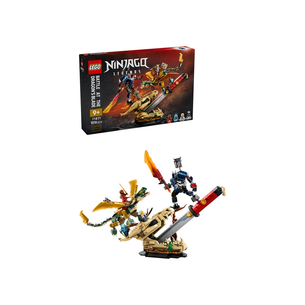 LEGO Ninjago: Batalia de la Sabia Dragonului 71871, 9 ani+, 1016 piese
