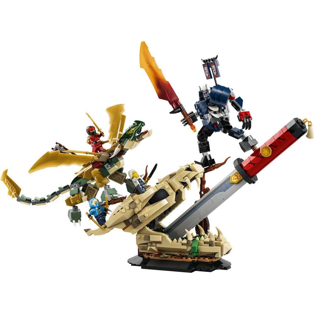 LEGO Ninjago: Batalia de la Sabia Dragonului 71871, 9 ani+, 1016 piese