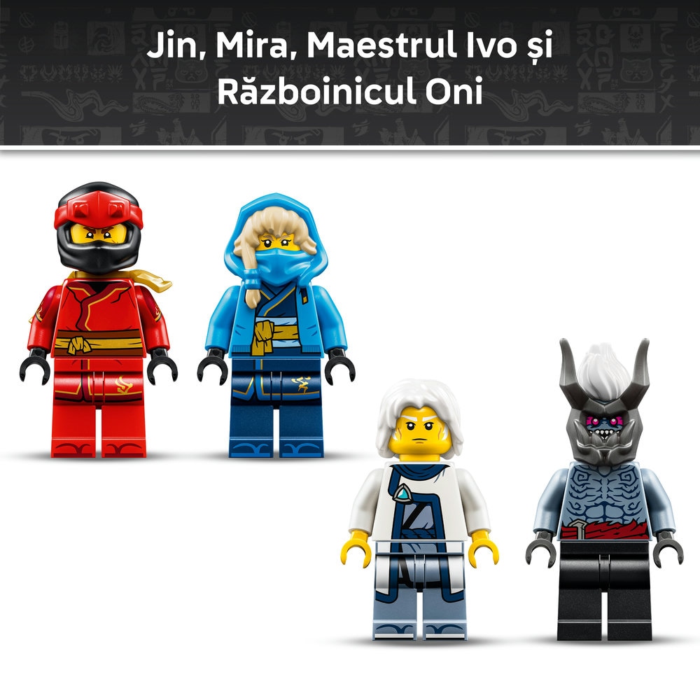 LEGO Ninjago: Batalia de la Sabia Dragonului 71871, 9 ani+, 1016 piese