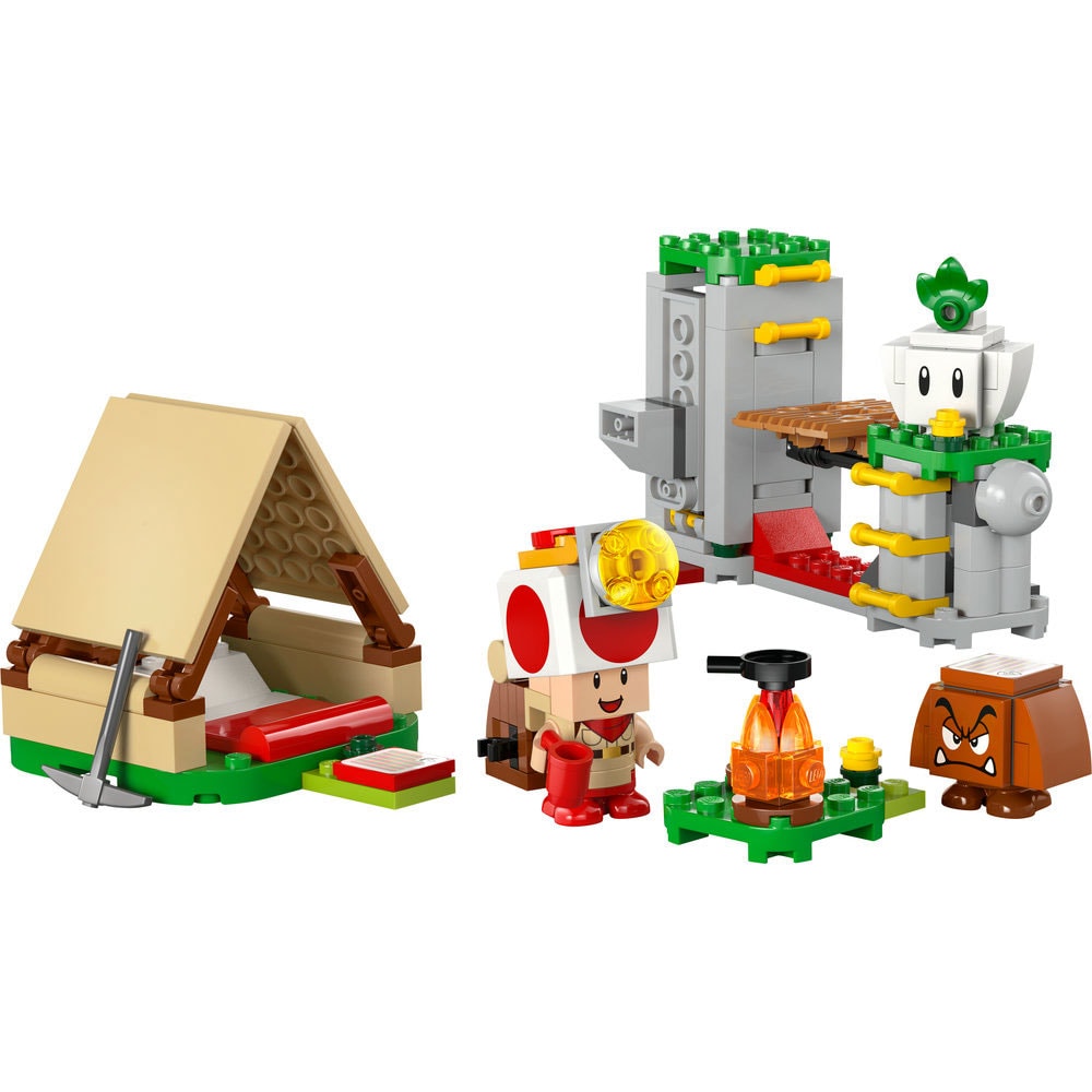 LEGO Super Mario: Tabara lui Captain Toad 72040, 6 ani+, 159 piese