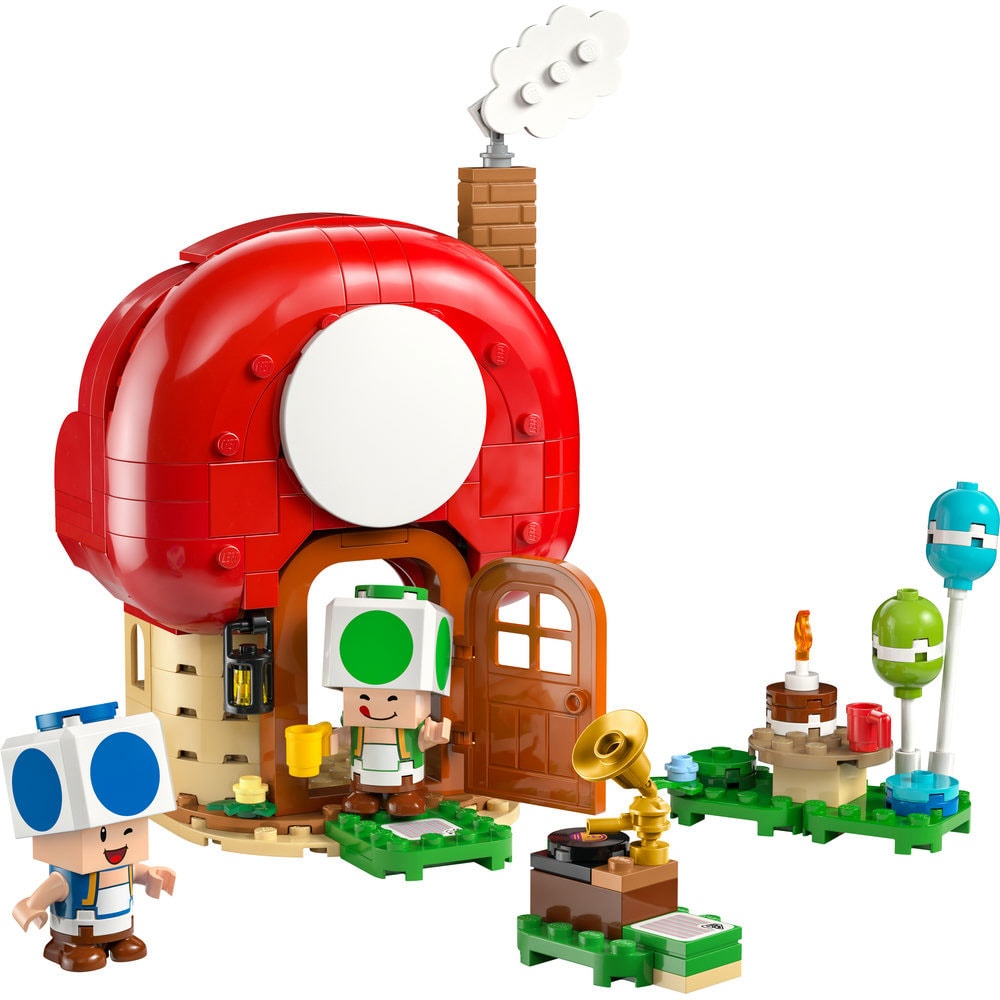 LEGO Super Mario: Petrecere acasa la Toad 72041, 7 ani+, 276 piese