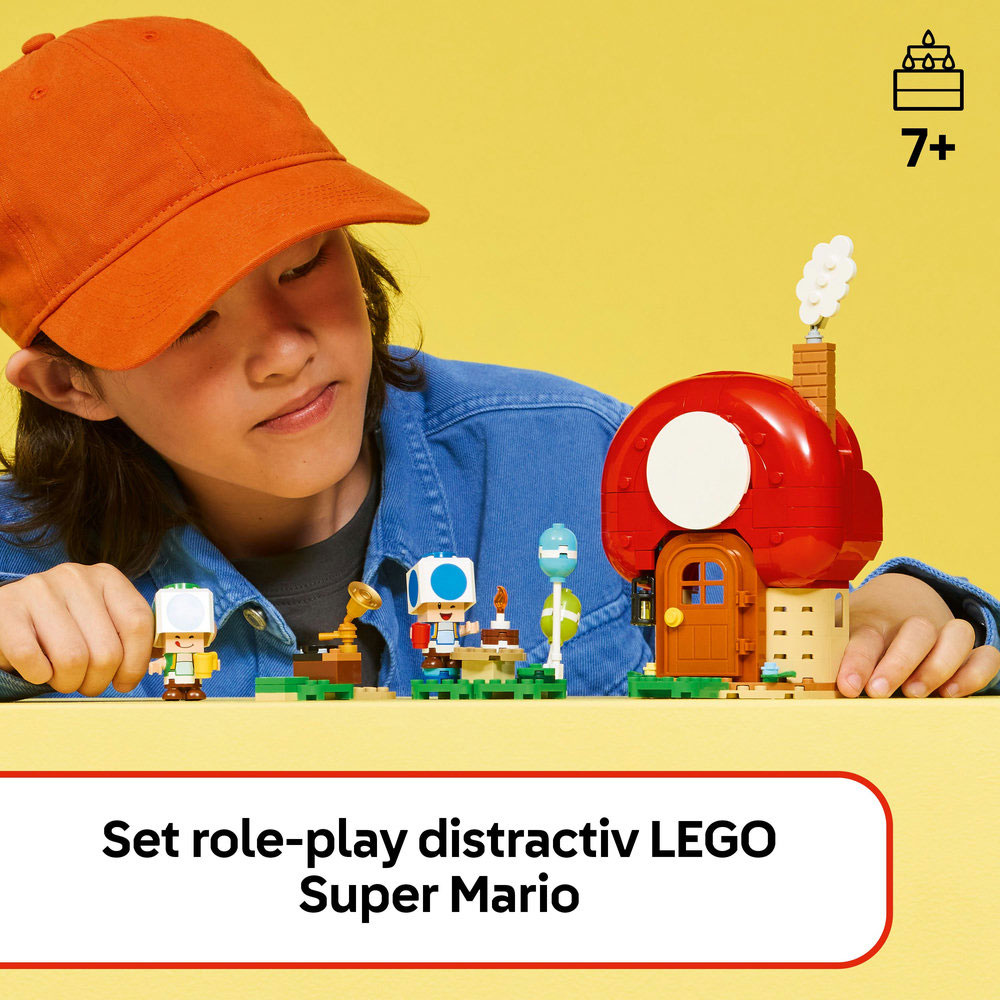 LEGO Super Mario: Petrecere acasa la Toad 72041, 7 ani+, 276 piese