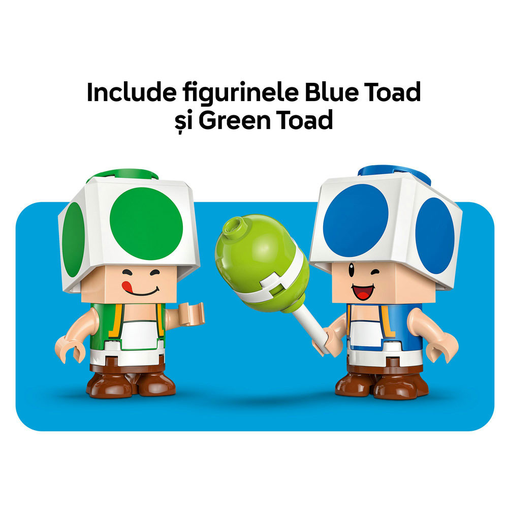 LEGO Super Mario: Petrecere acasa la Toad 72041, 7 ani+, 276 piese