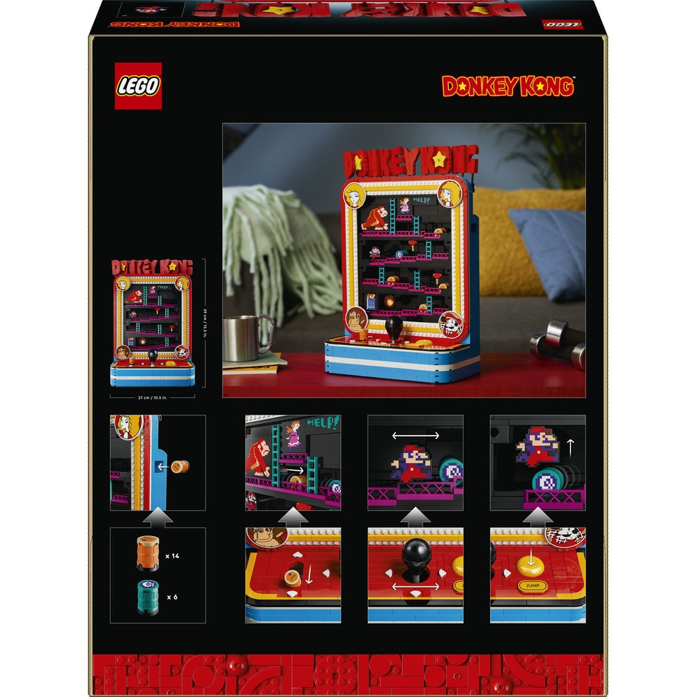LEGO Super Mario: Donkey Kong Arcade 72051, 18 ani+, 1367 piese