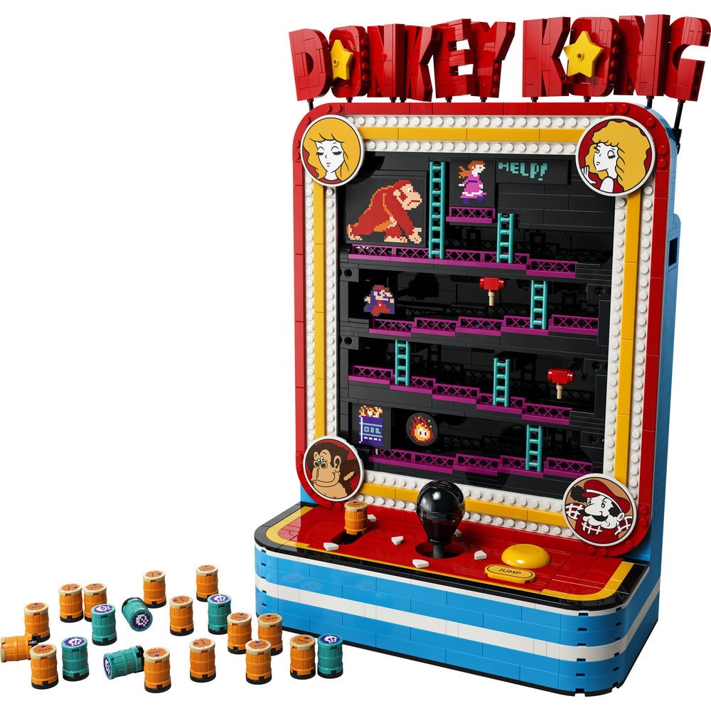 LEGO Super Mario: Donkey Kong Arcade 72051, 18 ani+, 1367 piese