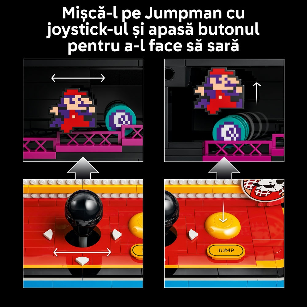 LEGO Super Mario: Donkey Kong Arcade 72051, 18 ani+, 1367 piese