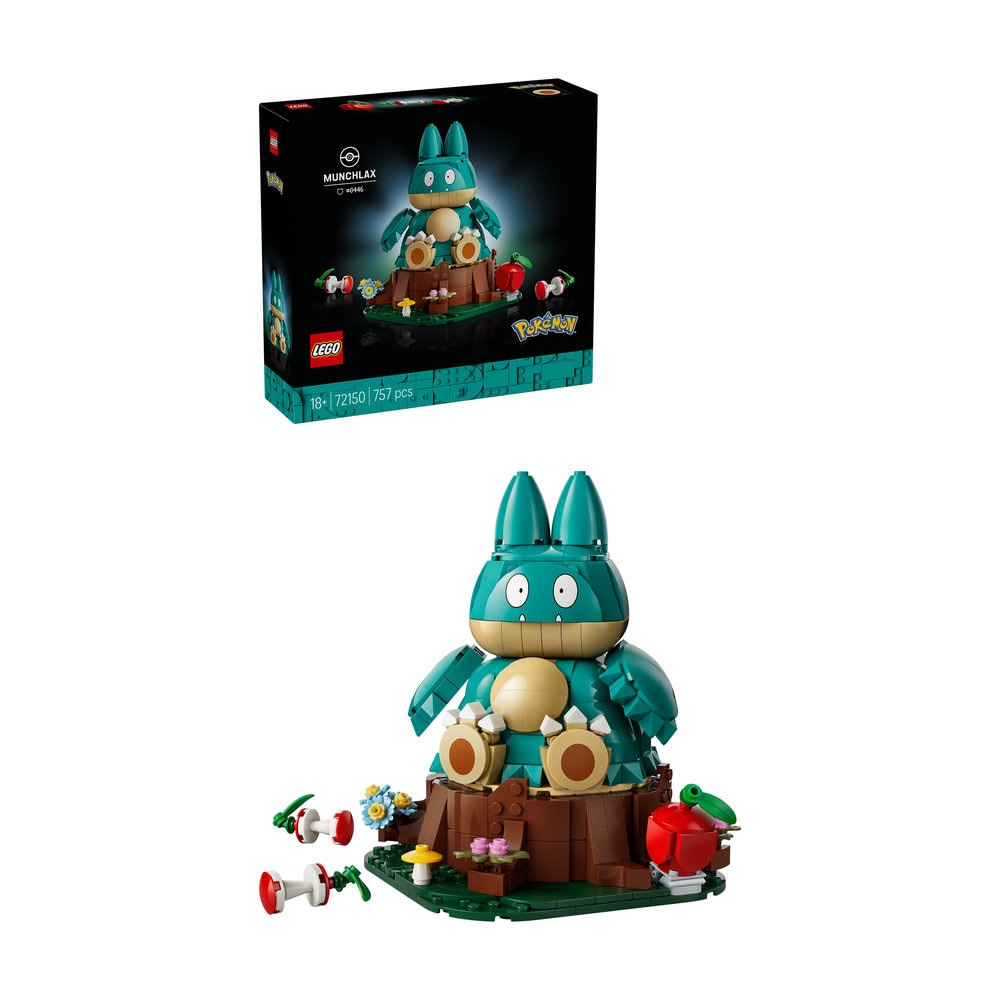 LEGO Pokemon: Munchlax 72150, 18 ani+, 757 piese