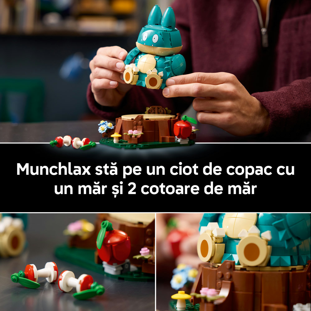 LEGO Pokemon: Munchlax 72150, 18 ani+, 757 piese