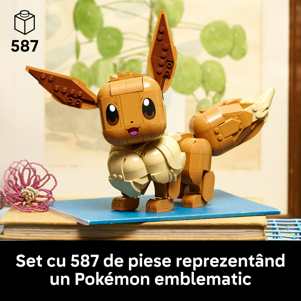 LEGO Pokemon: Eevee 72151, 18 ani+, 587 piese