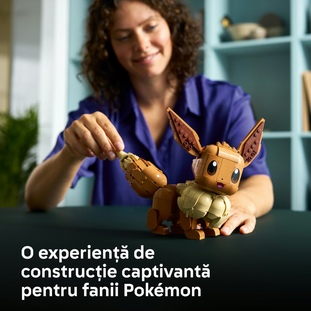 LEGO Pokemon: Eevee 72151, 18 ani+, 587 piese