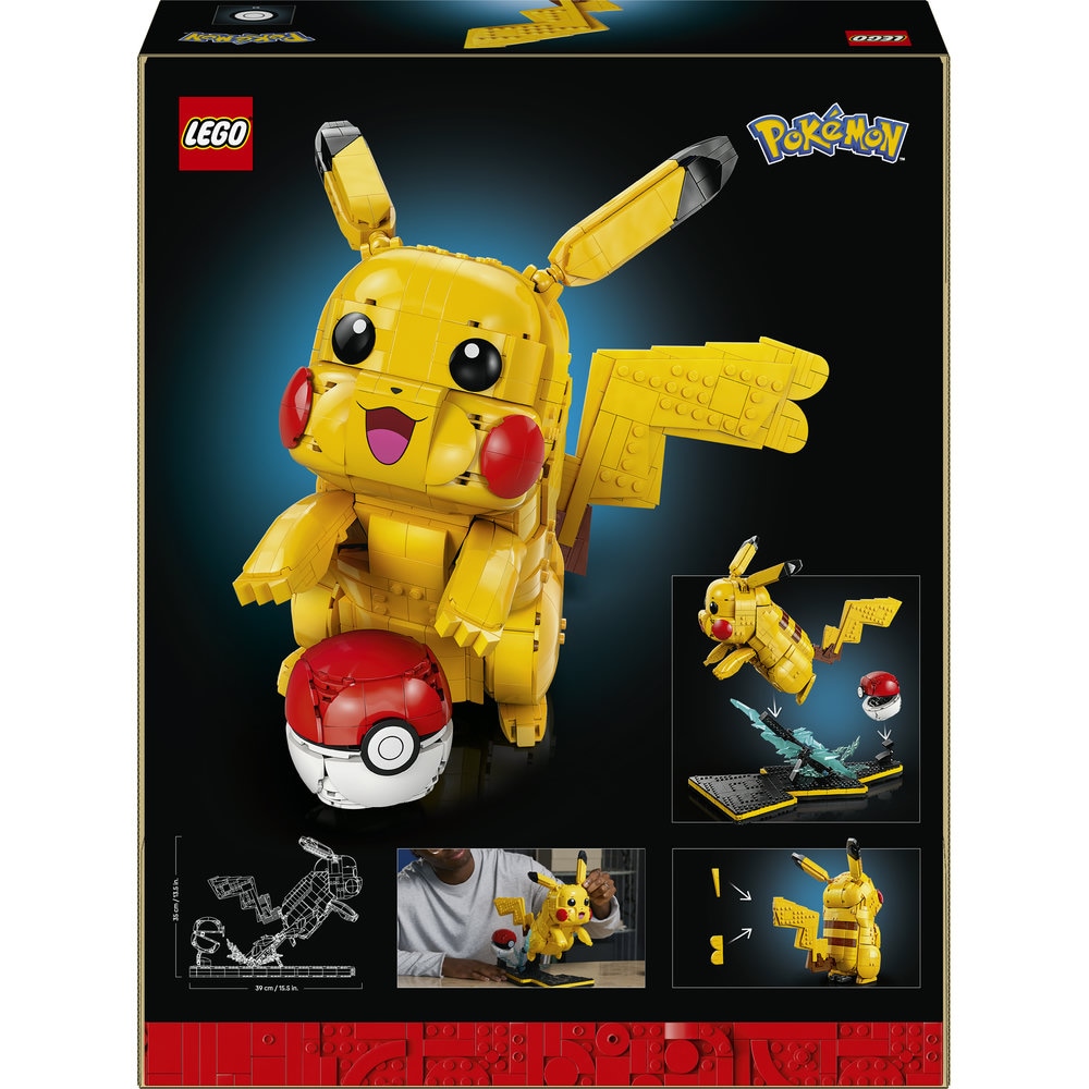 LEGO Pokemon: Pikachu si Poke Ball 72152, 18 ani+, 2050 piese