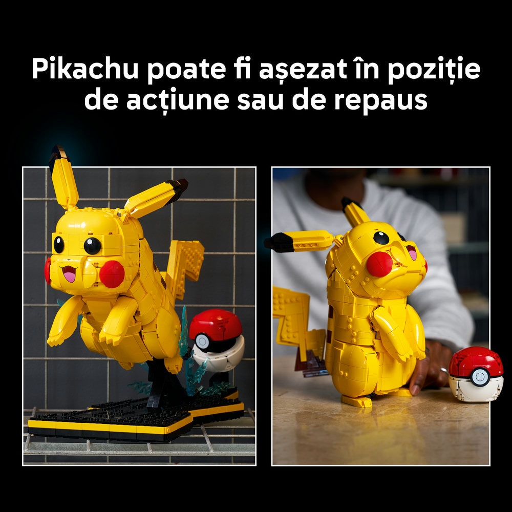 LEGO Pokemon: Pikachu si Poke Ball 72152, 18 ani+, 2050 piese