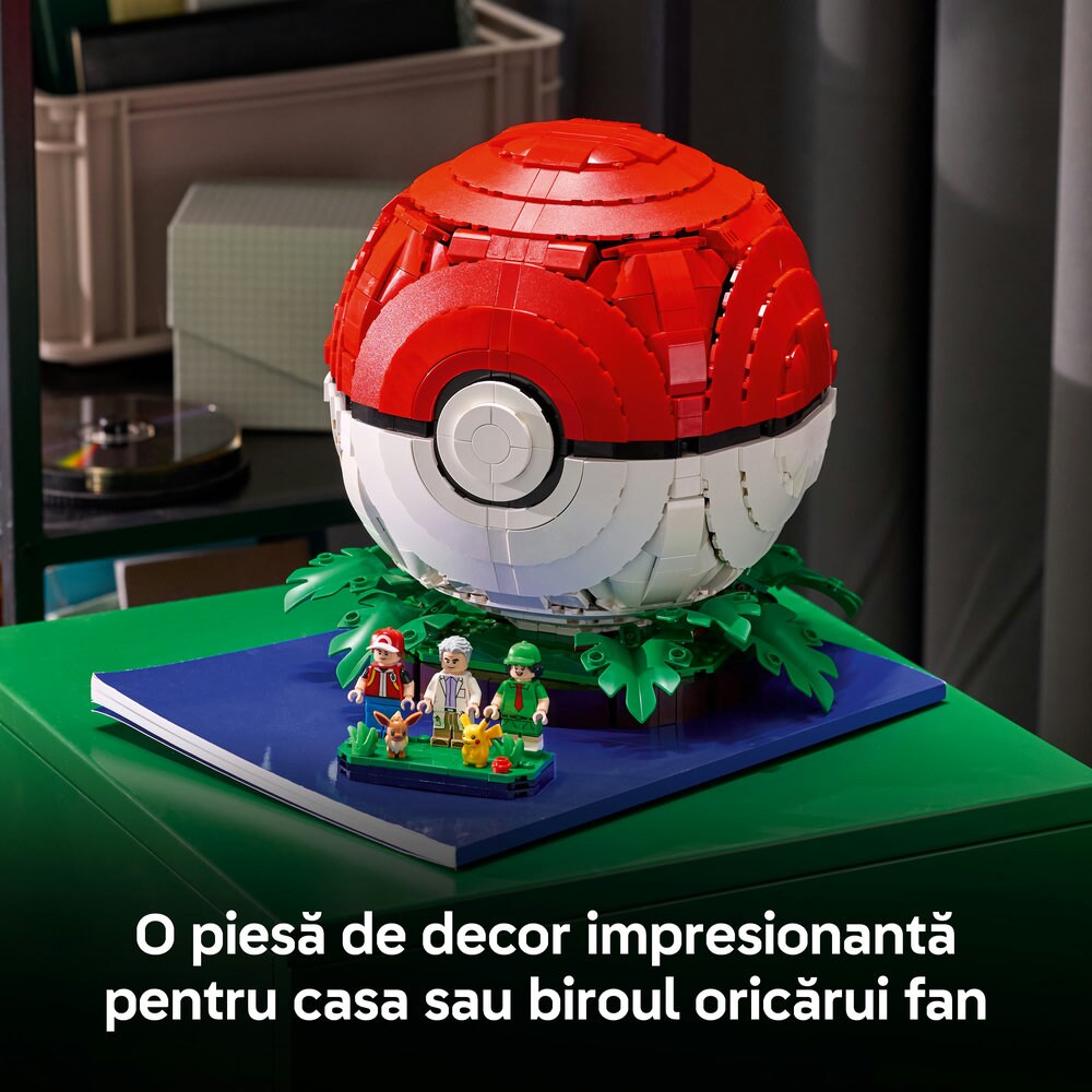 LEGO Pokemon: Poke Ball si momentele reprezentative ale Antrenorului 72154, 18 ani+, 2386 piese