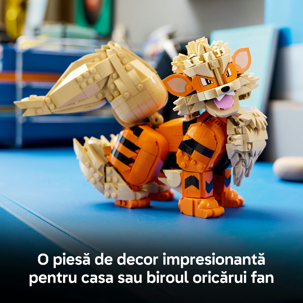 LEGO Pokemon: Arcanine 72160, 18 ani+, 1190 piese