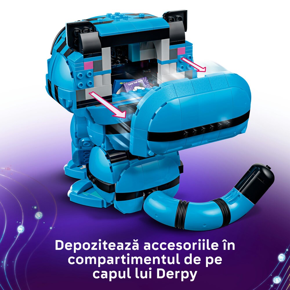 LEGO KPop Demon Hunters: Tigrul Derpy si cotofana Sussie 72537, 9 ani+, 825 piese
