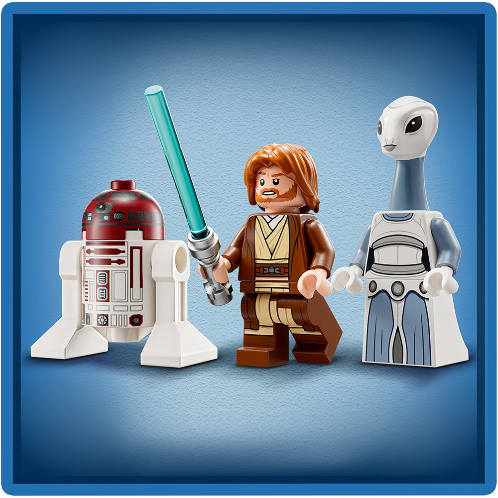 LEGO Star Wars: Jedi Starfighter-ul lui Obi-Wan Kenobi 75333, 7 ani+, 282 piese