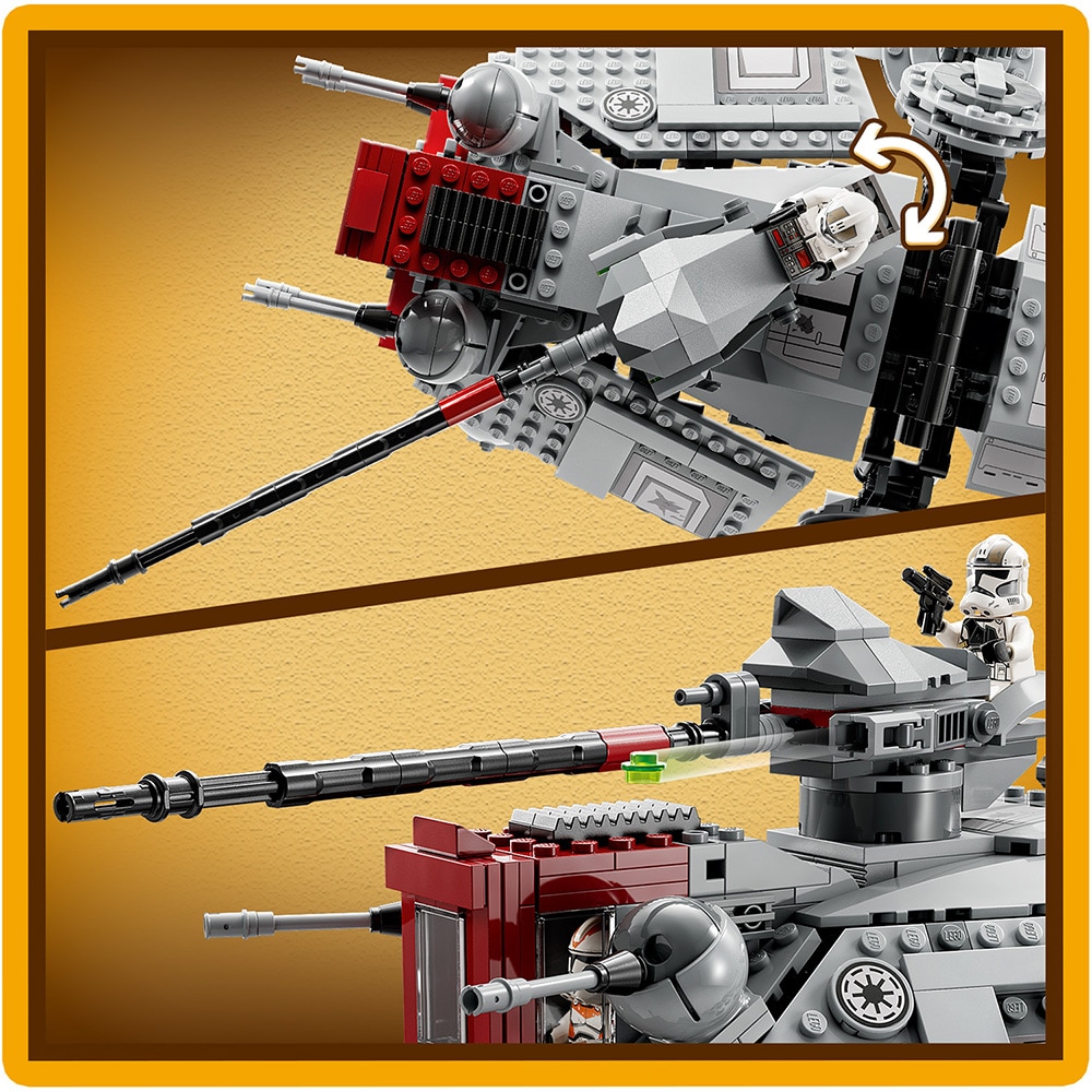 LEGO Star Wars: AT-TE Walker 75337, 9 ani+, 1082 piese