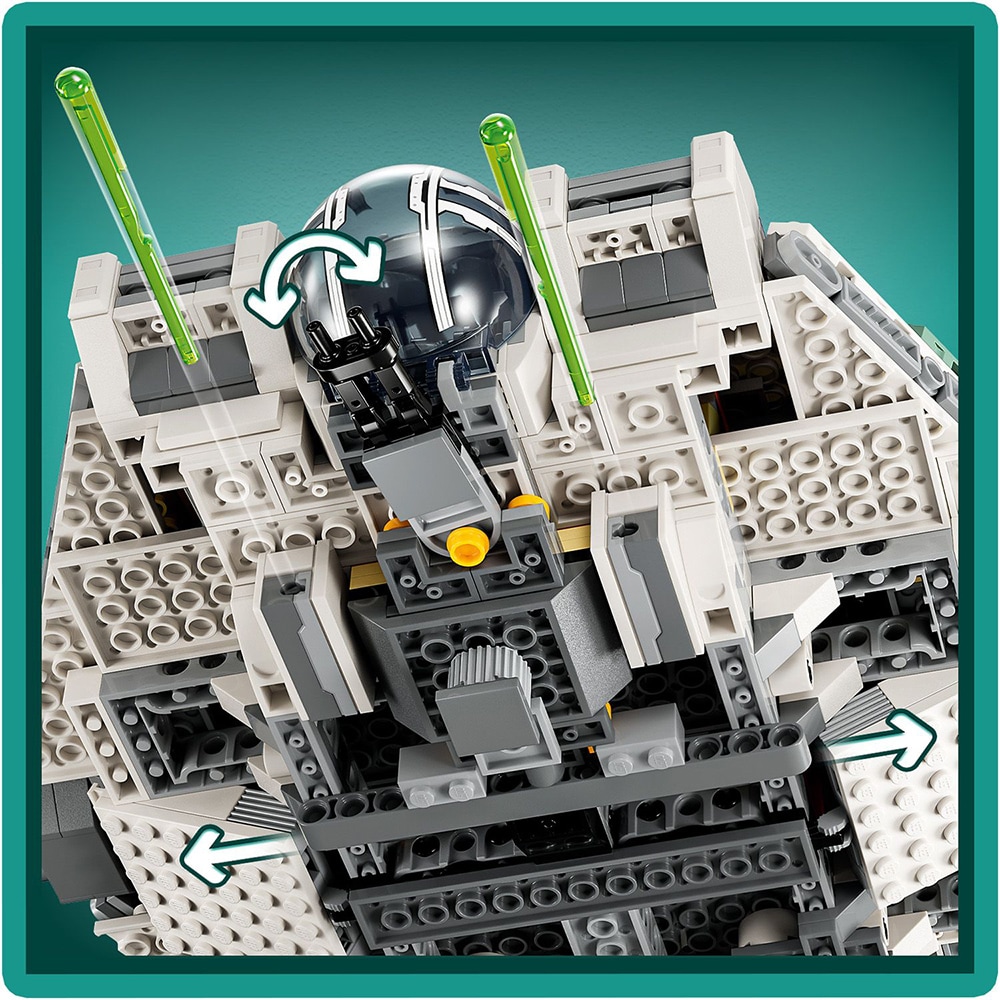 LEGO Star Wars: TM Ghost si Phantom II 75357, 10 ani+, 1394 piese