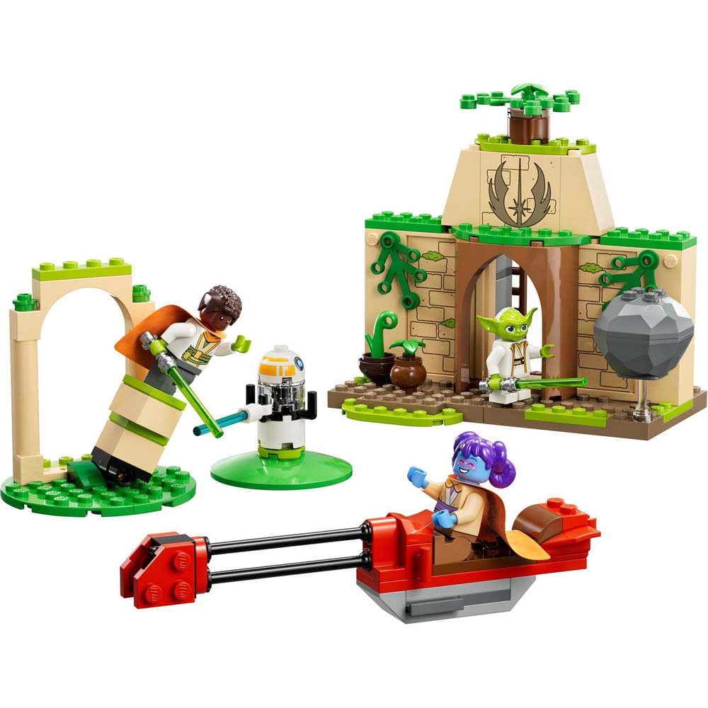 LEGO Star Wars: Tenoo Jedi Temple 75358, 4 ani+, 124 piese