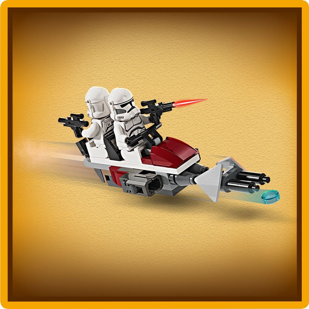 LEGO Star Wars: Pachet de lupta Clone Trooper si droid de lupta 75372, 7 ani+, 215 piese