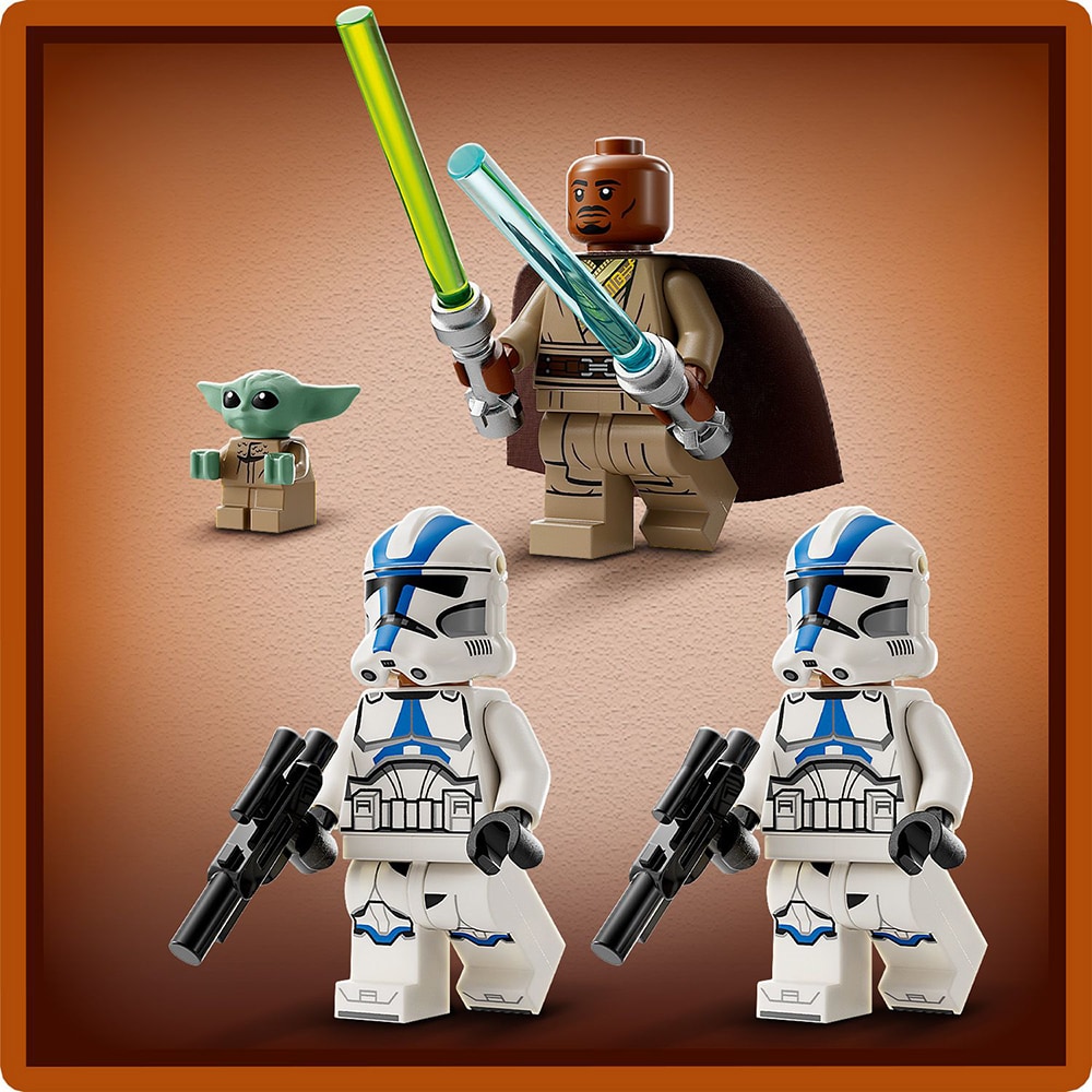 LEGO Star Wars: Evadare pe motocicleta de viteza BARC 75378, 8 ani+, 221 piese