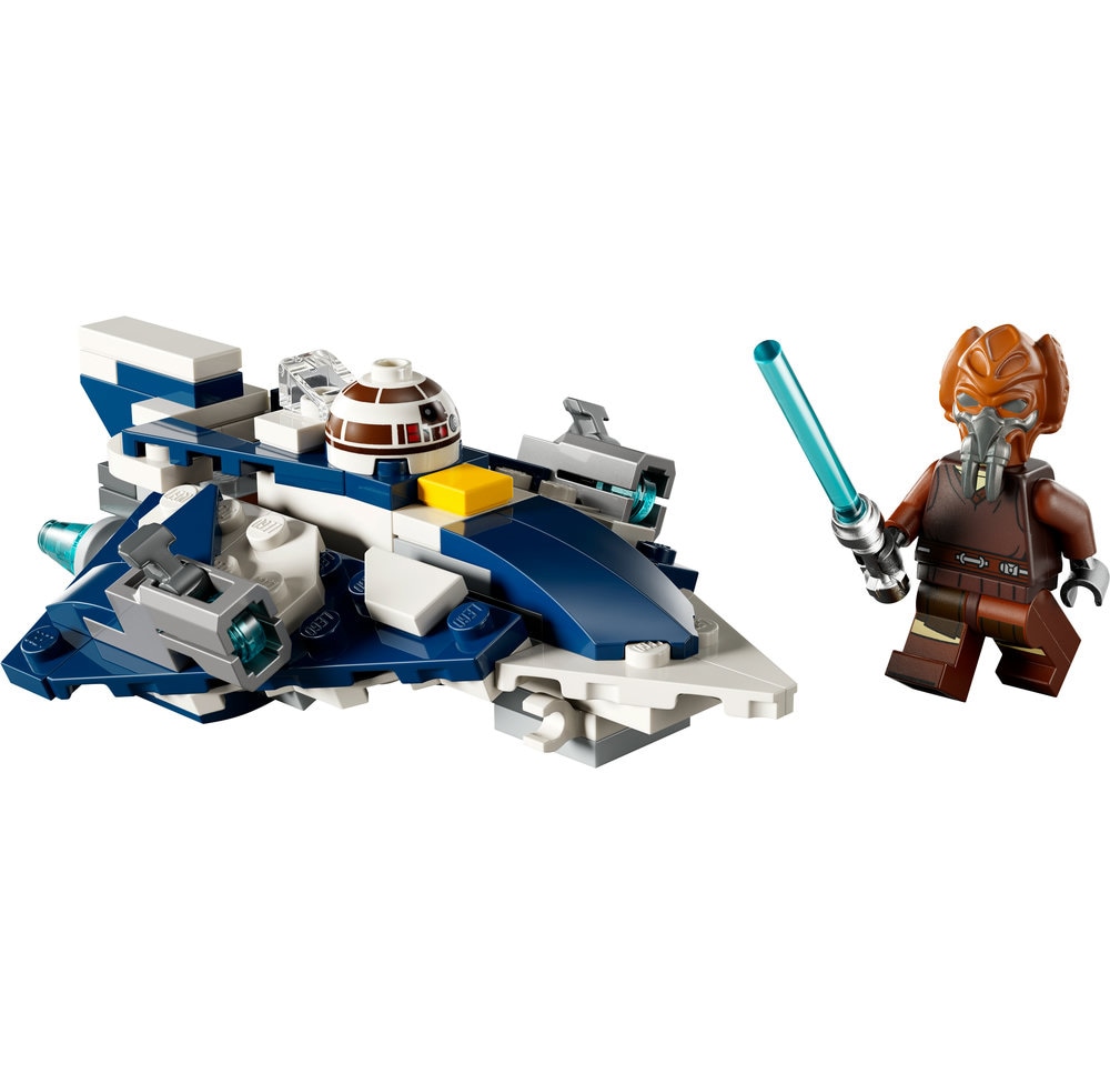 LEGO Star Wars: Micronava de lupta Jedi Starfighter a lui Plo Koon 75400, 6 ani+, 89 piese