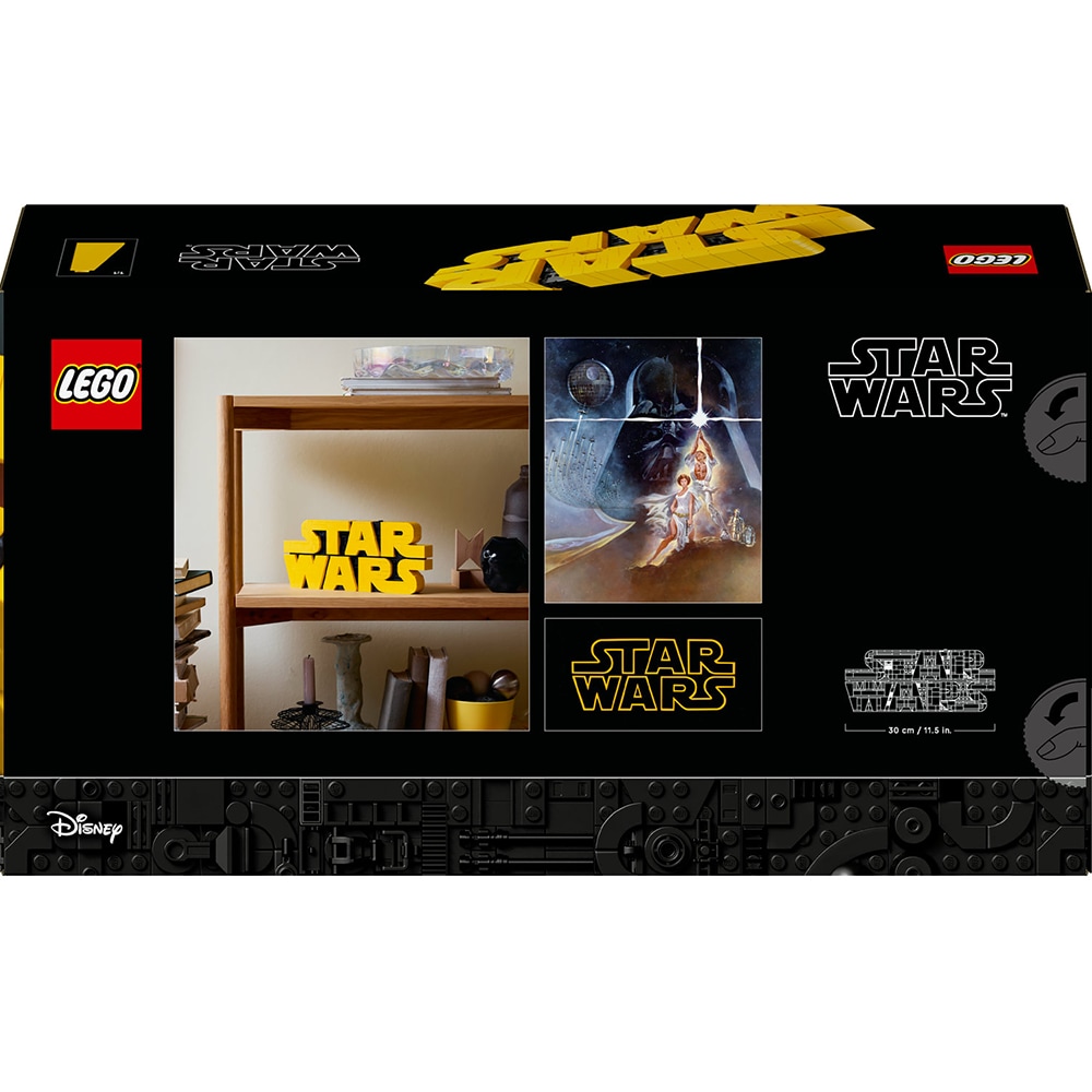 LEGO Star Wars: Logoul Star Wars din caramizi 75407, 12 ani+, 700 piese