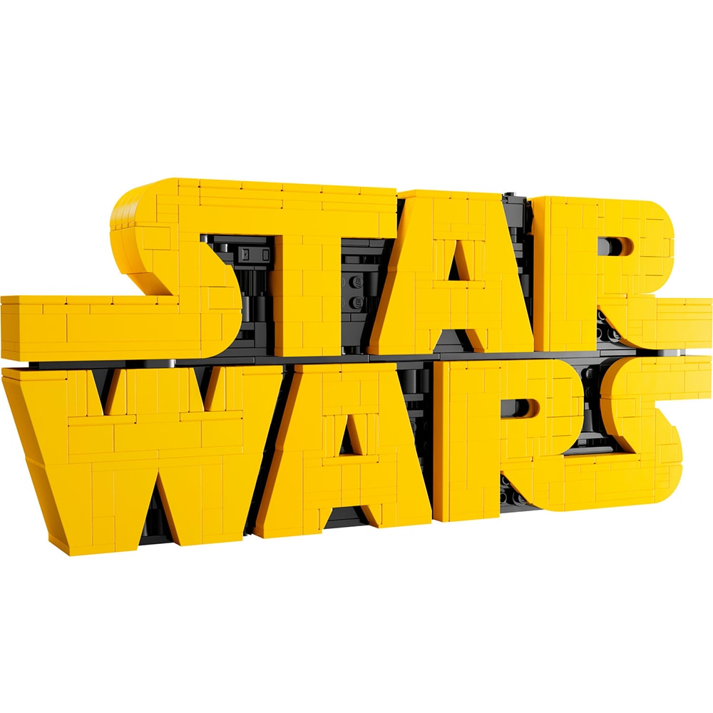 LEGO Star Wars: Logoul Star Wars din caramizi 75407, 12 ani+, 700 piese