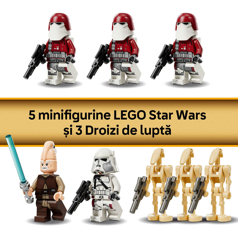 LEGO Star Wars: Camionul Republicii 75413, 9 ani+, 813 piese