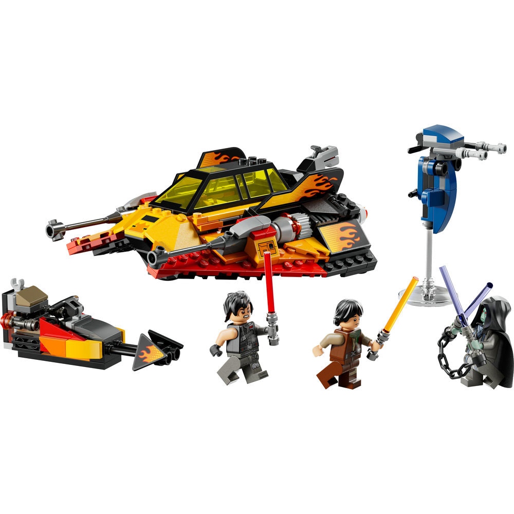 LEGO Star Wars: Snowspeeder inflacarat 75414, 7 ani+, 349 piese