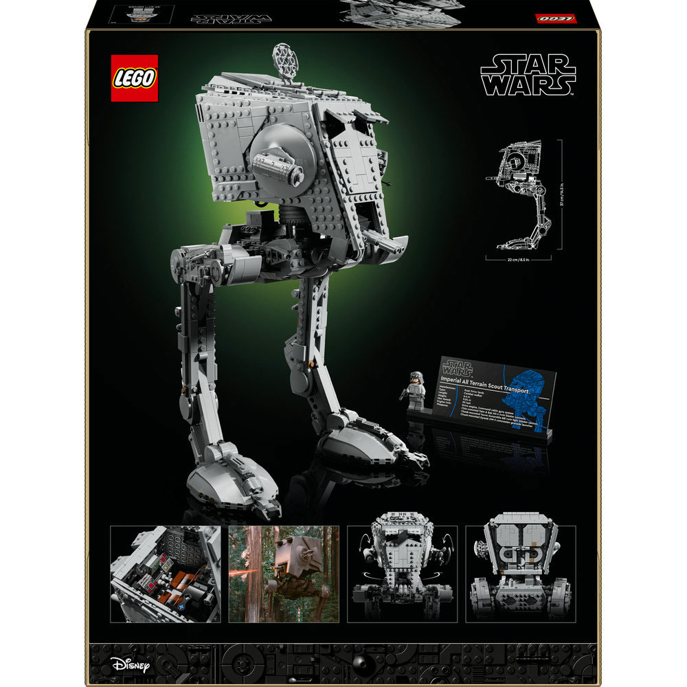 LEGO Star Wars: Robotul biped AT-ST 75417, 18 ani+, 1513 piese