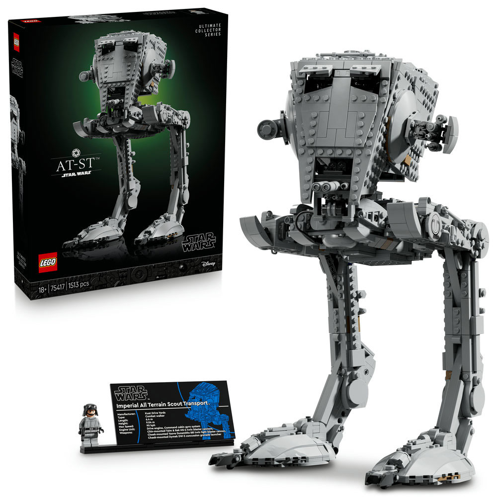 LEGO Star Wars: Robotul biped AT-ST 75417, 18 ani+, 1513 piese