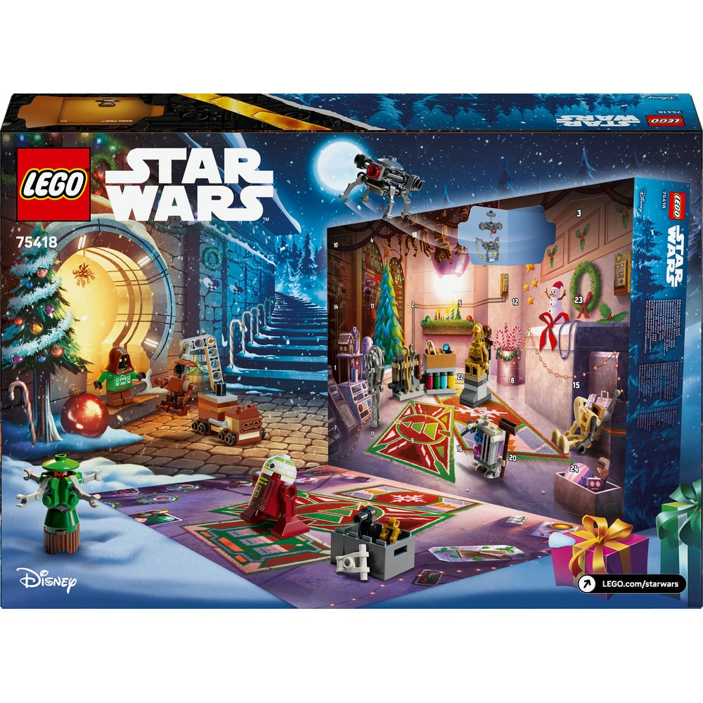 LEGO Star Wars: Calendar de advent 2025 75418, 6 ani+, 263 piese
