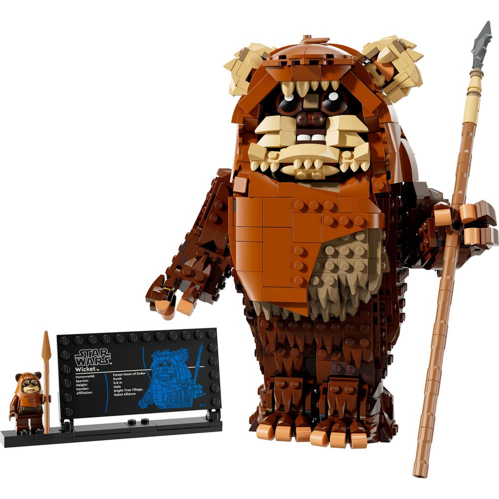 LEGO Star Wars: Ewok-ul Wicket 75430, 12 ani+, 1010 piese