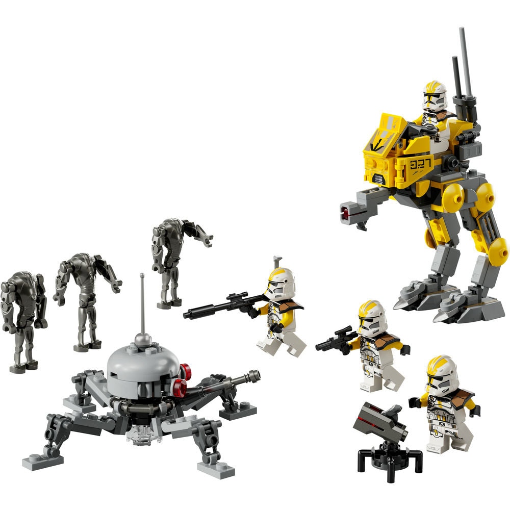 LEGO Star Wars: Pachet de lupta Soldati clona din unitatea stelara 327 75431, 7 ani+, 258 piese
