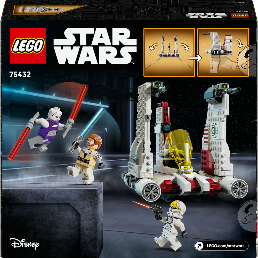 LEGO Star Wars: Nava de lupta stelara V-19 Torrent 75432, 9 ani+, 567 piese