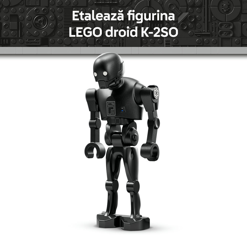 LEGO Star Wars: Droid de securitate K-2SO 75434, 10 ani+, 845 piese