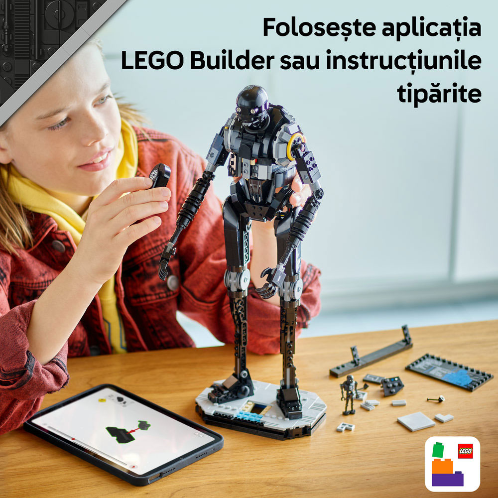 LEGO Star Wars: Droid de securitate K-2SO 75434, 10 ani+, 845 piese