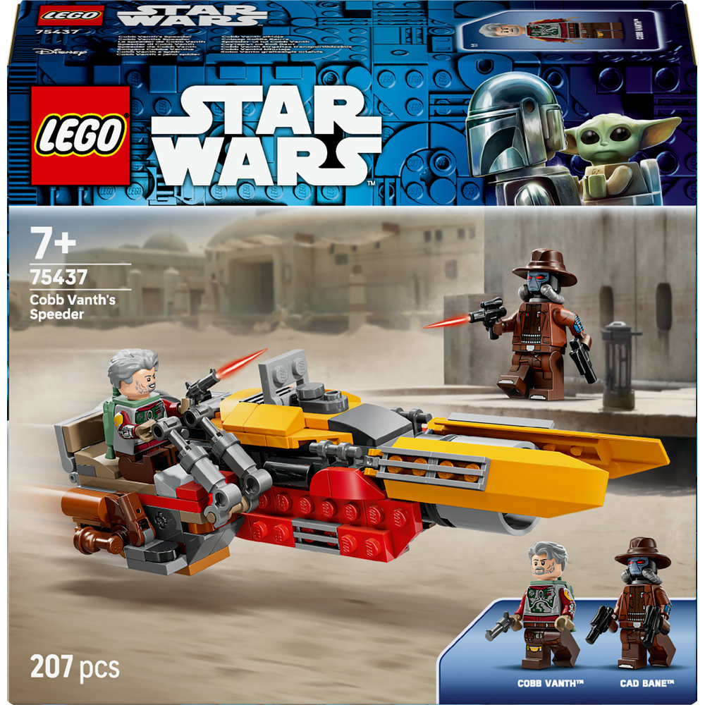 LEGO Star Wars: Speeder-ul lui Cobb Vanth 754370, 7 ani+, 207 piese
