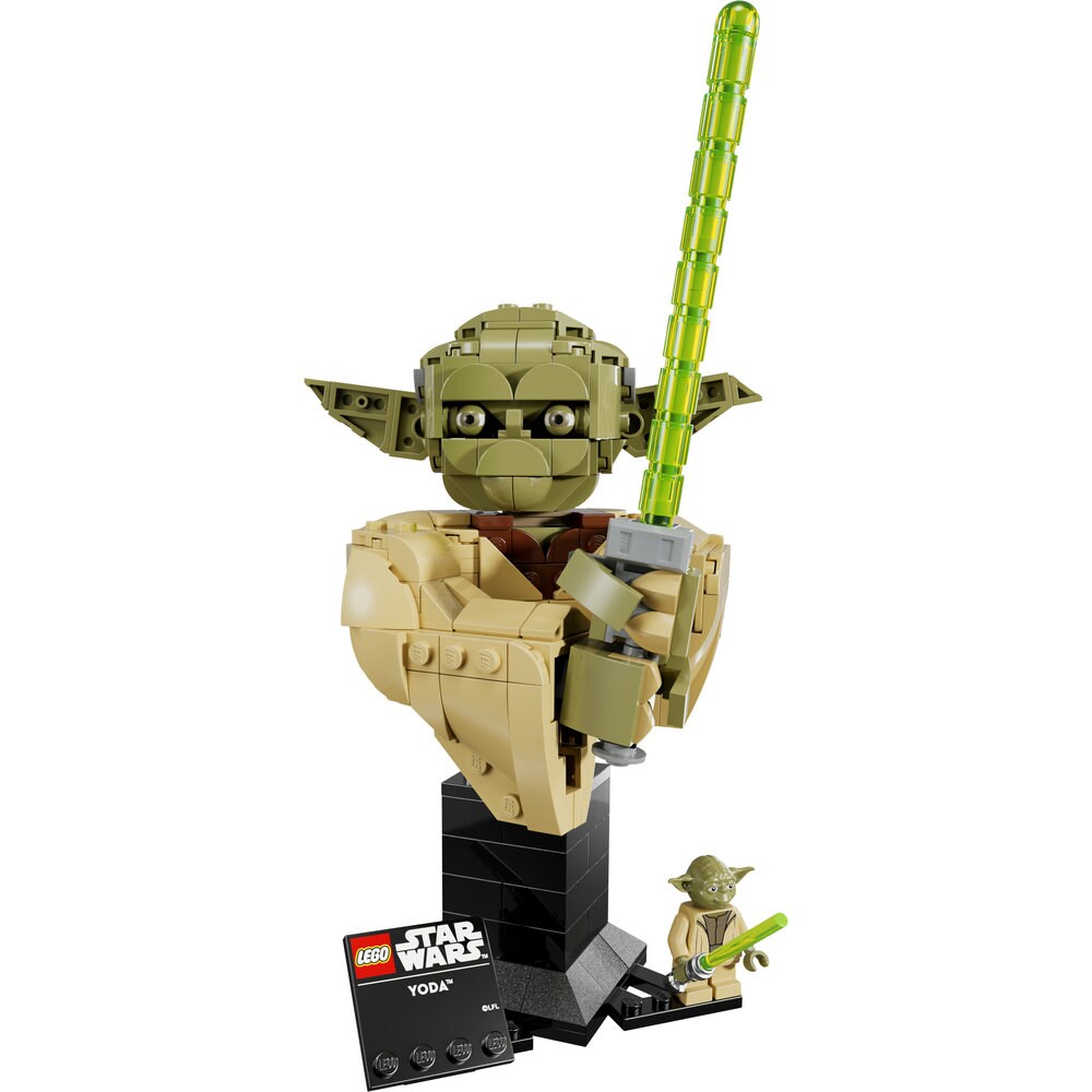 LEGO Star Wars: Bustul lui Yoda 75438, 18 ani+, 399 piese