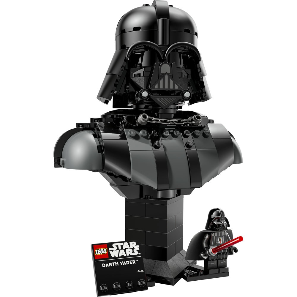 LEGO Star Wars: Bustul lui Darth Vader 75439, 18 ani+, 349 piese