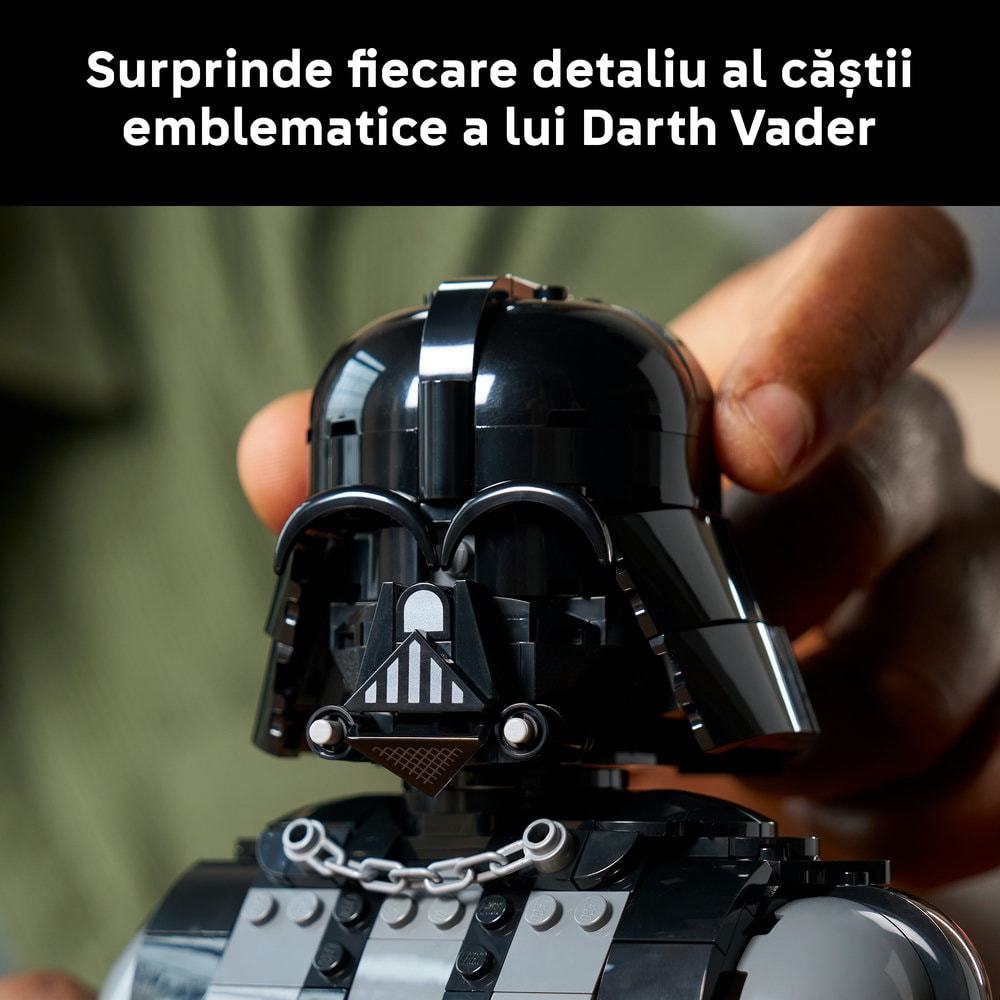 LEGO Star Wars: Bustul lui Darth Vader 75439, 18 ani+, 349 piese