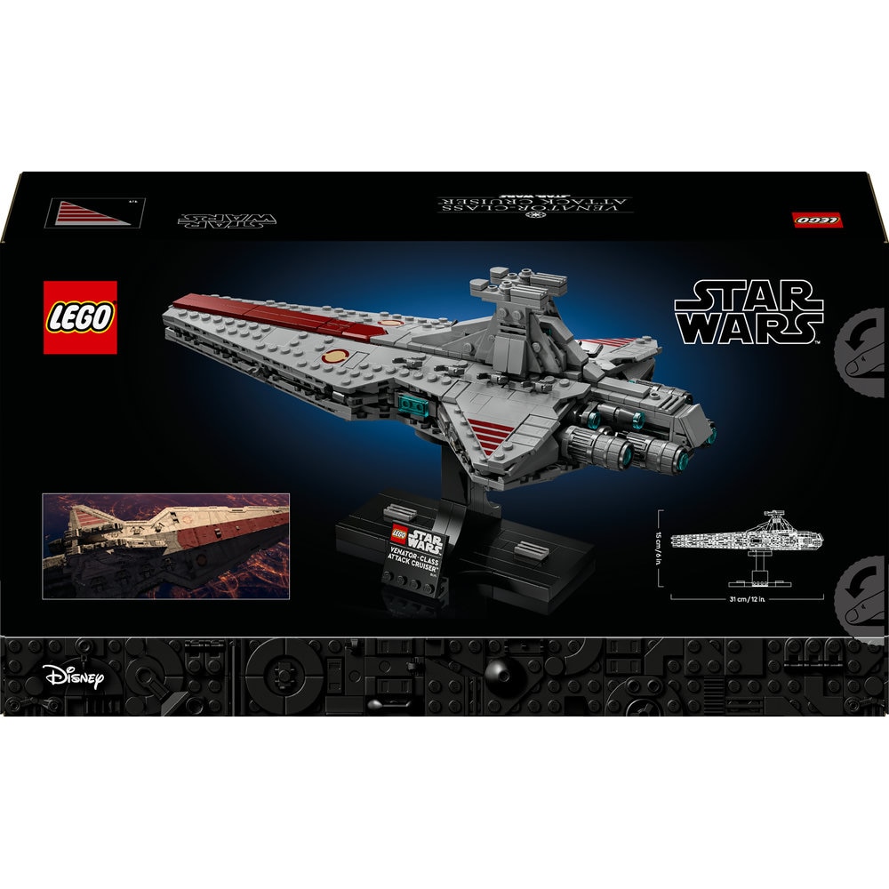 LEGO Star Wars: Crucisatorul de atac din clasa Venator 75441, 18 ani+, 643 piese