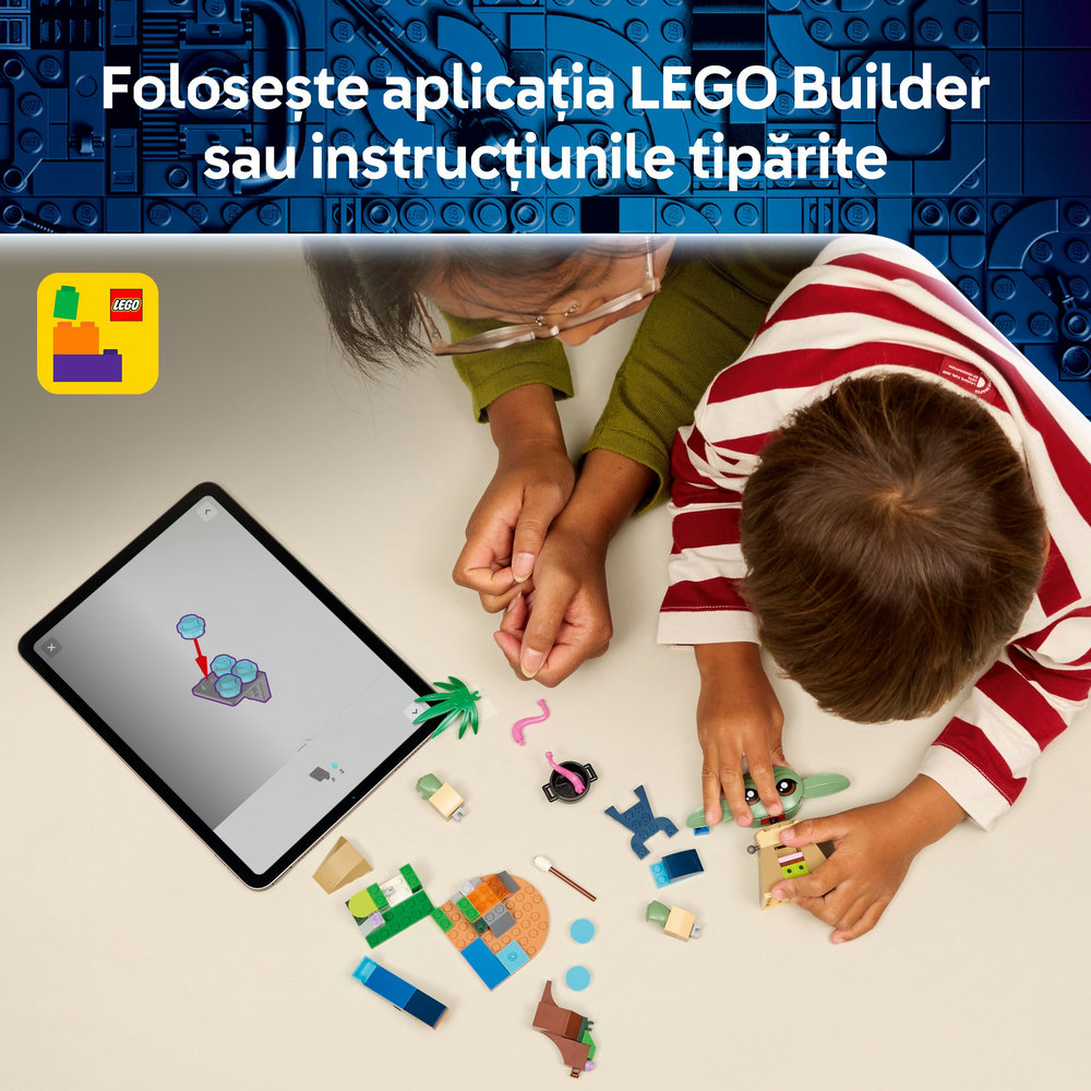 LEGO Star Wars: Casa lui Grogu 75443, 4 ani+, 107 piese