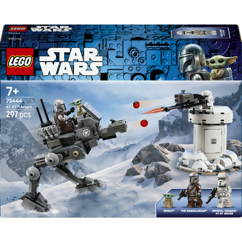 LEGO Star Wars: Atac cu AT-RT 75444, 7 ani+, 297 piese