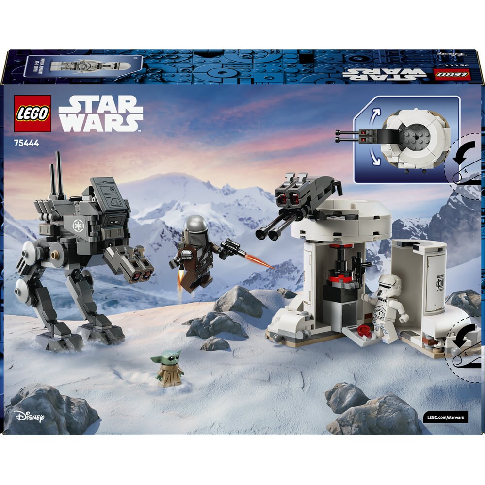 LEGO Star Wars: Atac cu AT-RT 75444, 7 ani+, 297 piese