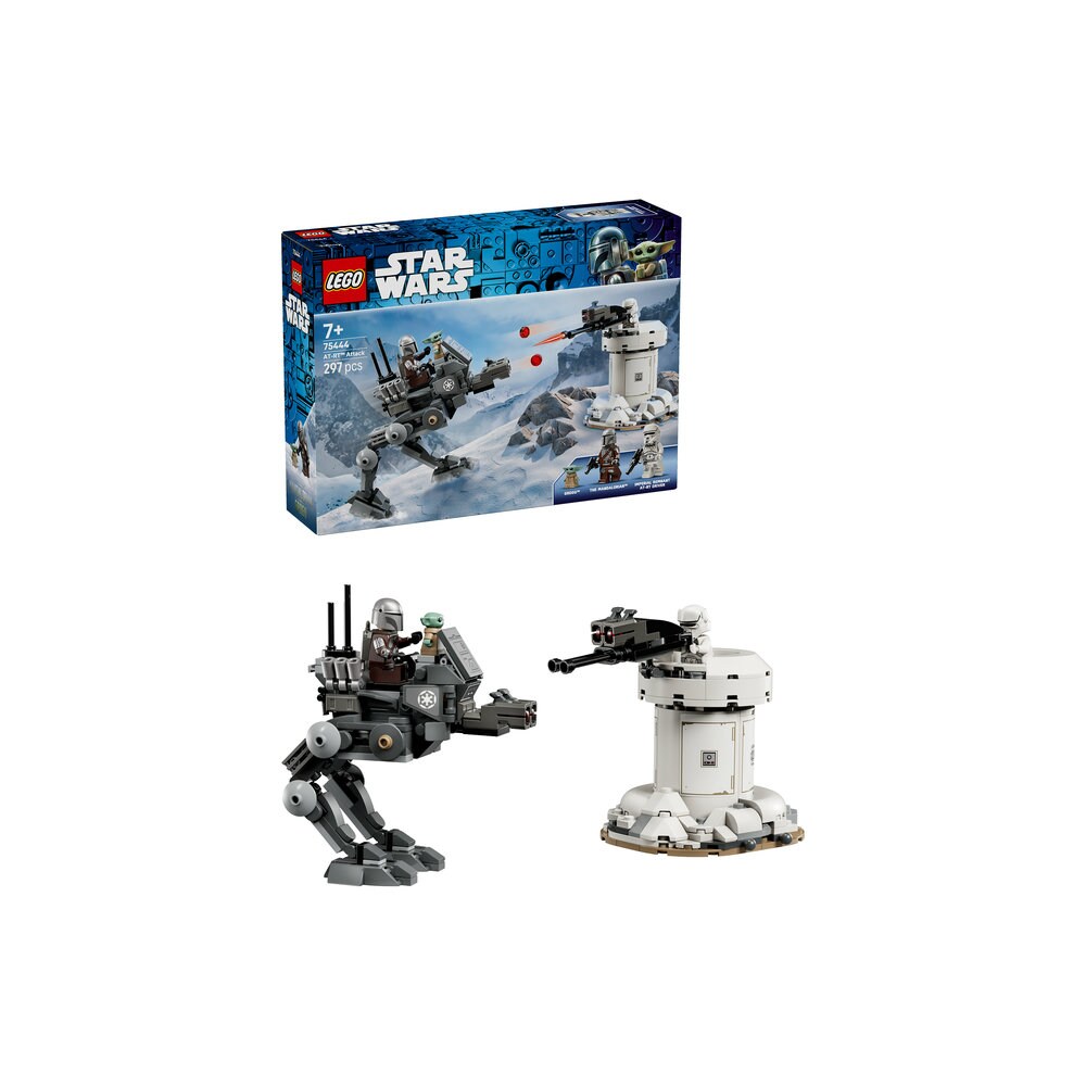 LEGO Star Wars: Atac cu AT-RT 75444, 7 ani+, 297 piese