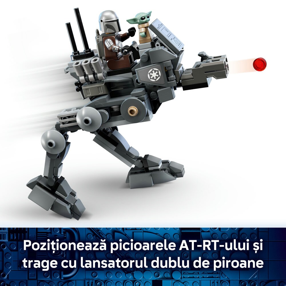 LEGO Star Wars: Atac cu AT-RT 75444, 7 ani+, 297 piese